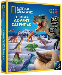National Geographic Calendar de Craciun National Geographic - Descopera lumea preistorica a dinozaurilor cu 24 de surprize (NG22862)