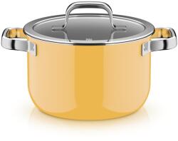WMF Oala WMF Fusiontec Mineral Pro 20 cm Material Durabil si Rezistent la Zgariere Inductie Mango Yellow (519045290)
