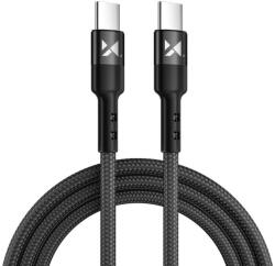 Wozinsky Cablu Wozinsky USB Tip C - USB Tip C Power Delivery 18W 1m negru (WUC-PD-CC1B)