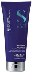 ALFAPARF Milano Semi di Lino Blonde & Brunette - Balsam Neutralizator Anti-Portocaliu pentru Păr Vopsit 200ml (PF022632)