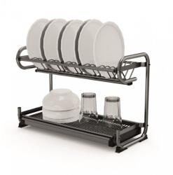InterCeramic Поставка за сушене ICKA 228В GG - неръждаема стомана, gun gray (H1) (ICKA 228В GG)