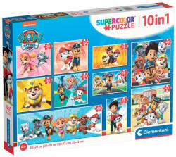 Clementoni Puzzle 10-i-1 Paw Patrol, 18, 30, 48 And 60 Pcs (i-20270)