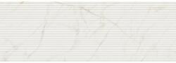 Marazzi Faianta baie / bucatarie rectificata alba 60x180 cm, Marazzi Magnifica Calacatta Gold Strutturato Mikado 3D (M5SZ)