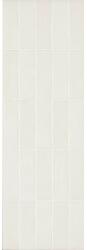 Marazzi Faianta baie / bucatarie alba 25x76 cm, Marazzi Chalk Butter Struttura Brick 3D (M02J)