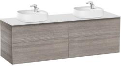 Roca Beyond Masca lavoar baie pentru lavoare 58 cm pe blat, 160x50xH52 cm, stejar inchis (city oak) (a851407402)