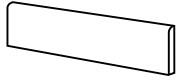 Marazzi Plinta gresie exterior / interior bej 7.5x60 cm, Marazzi Stonework Beige (MLNG)