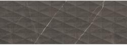 Marazzi Faianta baie / bucatarie rectificata antracit 40x120 cm, Marazzi Allmarble Wall Imperiale Lux Struttura Pave 3D (M77S)