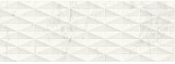 Marazzi Faianta baie / bucatarie rectificata alba 40x120 cm, Marazzi Allmarble Wall Altissimo Lux Struttura Pave 3D (M71V)
