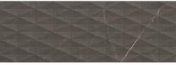Marazzi Faianta baie / bucatarie rectificata antracit 40x120 cm, Marazzi Allmarble Wall Imperiale Satin Struttura Pave 3D (M6TM)