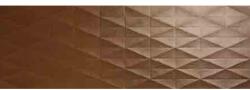 Marazzi Faianta baie / bucatarie rectificata maro 40x120 cm, Marazzi Eclettica Bronze Struttura Diamond 3D (M1AE)