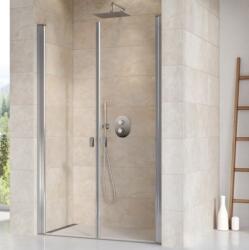 RAVAK Usi dus batante Ravak Chrome CSDL2-100 100xH195 cm, montaj in nisa (0QVACC0LZ1)