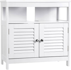 Brius Dulap baie baza lavoar, cu 2 usi, 2 compartimente, alb 60x60x30 cm, alb (EZ-BBC02WT)