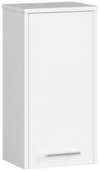 Brius Dulap baie suspendat pal usa raft interior, 30x22x60 cm, design minimalist, alb (AK-38165694)