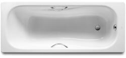 Roca Cada baie dreptunghiulara Roca Princess-N otel emailat 170x75 cm, manere cromate (220270001)