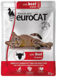 Eurocat Pouch Alutasakos Macskaeledel (Marha) - 85 g