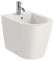 Roca Inspira Round Bideu pe pardoseala, lipit de perete, 37x56 cm, bej (A357527650)