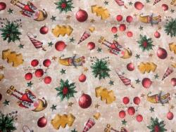 ActiveFabrics Lakástextil Bézs Manó 140 cm