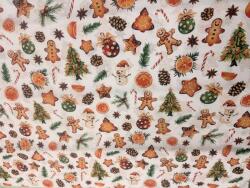 ActiveFabrics Pamutvászon Mézeskalács 160 cm széles