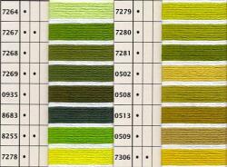 COATS Puppets osztott hímzőfonal 13 színsor