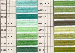 COATS Puppets osztott hímzőfonal 10 színsor