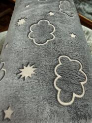 Saka Tekstil Well Soft Sötétben Világítós felhős minta 150 cm (12219148)