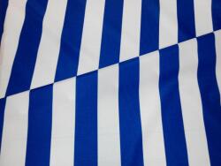 Tepastex Napernyővászon kék-fehér csíkos 160 cm széles