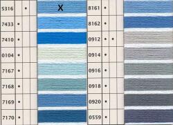 COATS Puppets osztott hímzőfonal 9 színsor