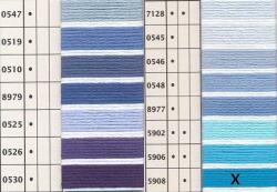 COATS Puppets osztott hímzőfonal 8 színsor