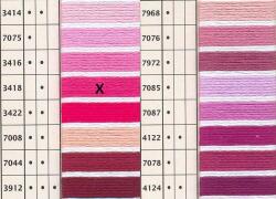 COATS Puppets osztott hímzőfonal 5 színsor