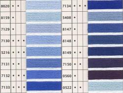 COATS Puppets osztott hímzőfonal 7 színsor