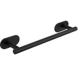 Cerano - Reno öntapadós törölközőtartó - matt fekete - 60 cm