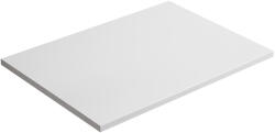 CERANO - Navira Slim mosdólap - matt fehér - 60x1, 8x46 cm (CER-431605)
