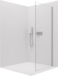 Cerano - Santoro oldalfal B/J - 8 mm - króm, átlátszó üveg - 90x195 cm