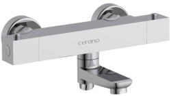 Cerano - Lorena fali kádcsaptelep - termosztatikus - forgatható kifolyóval - króm