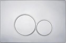 CERANO - Duo öblítőgomb Profi WC modulhoz - ABS - króm (CER-8050BD80362)