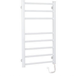 Cerano - Domenico elektromos törölközőszárító - 128 W - fényes fehér - 860x550 mm (LIV-W-ER-8-55)