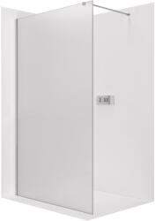 Cerano - Zuhanykabin Onyx Cube bal/jobb - 8 mm - négyzet alakú tartó - króm, matt üveg - 150x200 cm