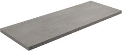 CERANO - Navira Pro mosdópult - betonszürke - 140x46x3, 6 cm