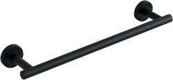 Cerano - Fali törölközőtartó Lineo - matt fekete - 60 cm