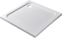 Cerano - Négyzet alakú zuhanytálca Soto - akril - fényes fehér - 100x100x5 cm