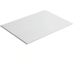 CERANO - Elanys márványból készült fürdőszobapult - matt fehér - 60x1, 2x46 cm (CER-662047)