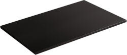 CERANO - Navira Slim mosdópult - matt fekete - 80x1, 8x46 cm (CER-431620)