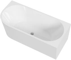 Cerano - Szabadon álló akril kád Bianco, jobb oldali - fehér fényes felülettel - 160x75 cm