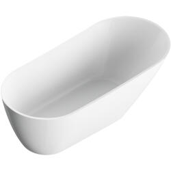 Cerano - Szabadon álló akril kád Savoia - fényes fehér - 170x80 cm