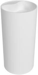 Cerano - Soho öntött márvány mosdó - szabadon álló - matt fehér - 45x90 cm