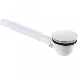 CERANO - Zuhanytálca szifon 90mm - Flexi - DN40 - matt fehér fedéllel