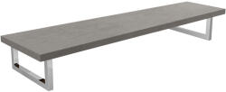 CERANO - Navira Pro mosdópult + tartókonzol - betonszürke - 141x46, 5x3, 6 cm