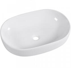 Cerano - Kerámia mosogató Deno - pulton - fényes fehér - 59x41 cm