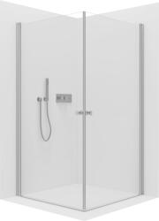 Cerano - Zuhanykabin Antelo Duo B/J - 6 mm - króm, átlátszó üveg - 110x110x190 cm - forgatható