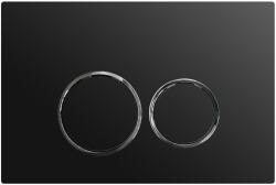 CERANO - Prime/Dualo öblítőgomb - ABS - matt fekete